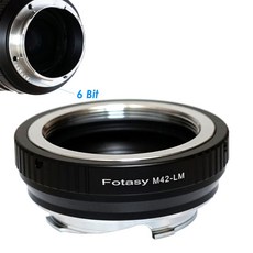 6비트 M42 42mm 나사 장착 렌즈와 라이카 M 카메라 어댑터 M6 M8 M7 M9 M10 M11 - 라이카m11