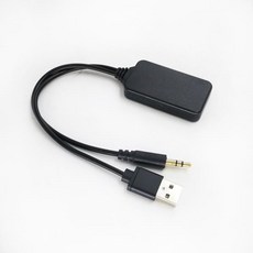 Biurlink 자동차 AUX USB 패널 Aux 무선 블루투스 리시버 장치 도요타 푸조 BMW용 오디오 어댑터 3.5mm, 한개옵션0, 한개옵션1