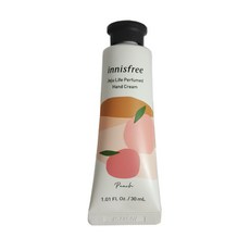 이니스프리 제주 라이프 퍼퓸드 핸드크림 30ml (6월 복숭아), 1개