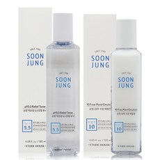 에뛰드하우스 순정 토너180ml + 에멀전120ml 단품세트, 단일상품
