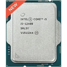 CPU 프로세서 인텔 코어 I512400 I5 12400 2.5GHz 6코어 12코어 12스레드 10N L318M 65W LGA 1700 - 인텔12400