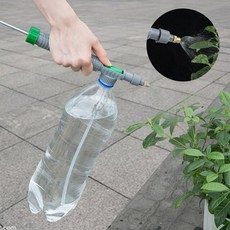 휴대용 고압 공기 펌프 수동 조정 가능한 음료 급수 키트 정원 호수 물 타이머 스프링쿨러 용품 분무기 마당 가든 가꾸기 꾸미기 데코 장식 홈 아치 장미 화단 울타리 테라스 조형물, 회색, 프랑스