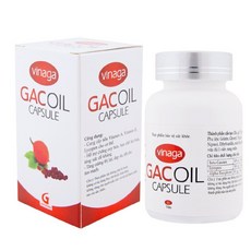 비나가 걱 오일 100% 고함량 710mg Vinaga Gacoilcapsule, 4개, 30정