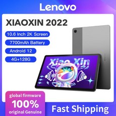 레노버 태블릿 패드 글로벌 펌웨어 탭 P12 Xiaoxin P11 프로 2022 인치 2K LCD 화면 스냅드래곤 옥타 코어 4GB 128GB 안드로이드 12, 05=6G128G Kit Grey