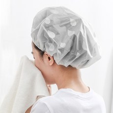 샤워헤어캡그레이