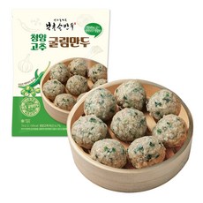 [북촌손만두] 굴림만두 청양 1kg, 1개