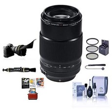 Fujifilm XF 80mm (122mm) F2.8 R LM OIS WR Macro Lens Black - Bundle with 62mm Filter kit Flex Len, One Color_One Size, 상세 설명 참조0, One Size