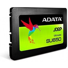 ADATA ASU650SS-960GT-C 960GB Ultimate SU650 SSD 2.5 SATA3 7mm (2.5mm 스페이서) 3D NAND 520 / 450MB, 단일상품