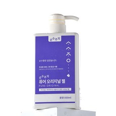 순수주의 퓨어 오리지널 러브 마사지 젤, 1개, 500ml