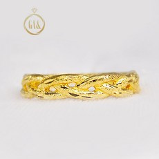 순금레이스반지