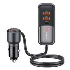 165W 5포트 차량용 고속충전기 / 12-24V 차량용 PPS PD QC 고속충전