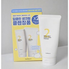 넘버즈인 2번 딥클린 생크림 클렌징폼 (1+1) #쫀득한 생크림폼, 120ml, 2개