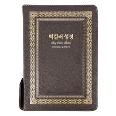 성서원 천연가죽 빅컬러성경 대합본 새찬송가 초코 큰글자성경책 기독교백화점 큰글성경