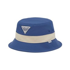  Columbia 유니 PFG 슬랙 타이드 버킷 모자 카본/고대 화석 라지/XL, Large-X-Large 