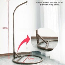 샌드백 걸이 스탠드 복싱 지지대 권투 체육관 거치대 행거, B. 스트레이트 브라운, 1개