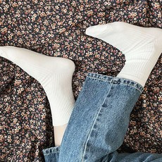 골지발목긴스타킹