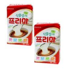 동서식품 동서 식물성 프리마 1kg+1kg, 없음, 1kg, 1개