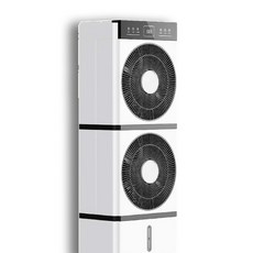 헤마마_저소음 이동식 냉풍기 이동형에어컨 얼음선풍기, 듀얼970x340x220mm