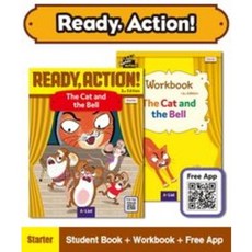 Ready Action: Starter The Cat and the Bell SB+WB (with QR), A List, Ready Action: Starter The Ca.., Julie Hwang(저)