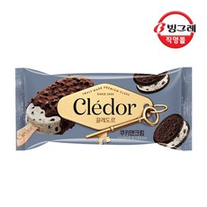 빙그레 끌레도르 바 아이스크림, 12개, 쿠앤크