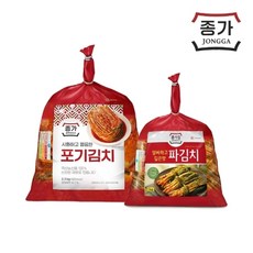 종가집 종가 포기김치 2.3kg + 파김치 1kg, 기타, 기타