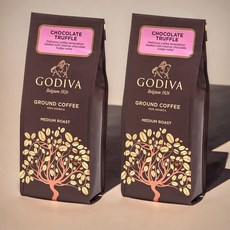 미국 고디바 쇼콜라티에 초코 트러플 분쇄커피 가루 283g x2팩, 2팩, 2개
