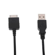호환가능 지미집 프롬프터 품질의 USB 케이블 워크맨 MP3 WMC-NW20MU WM-PORT ZX1 ZX2 A17 NWZ-A610F, 01 Black_01 1.2 메터