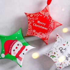  산타가 따온 간식별 구디백x10개 크리스마스 어린이집 답례품 영어유치원 기관학교 과자세트 