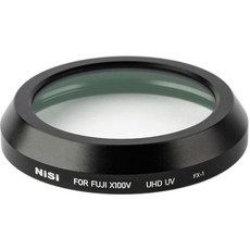 [해외직구]NiSi UHD UV Filter for Select FUJIFILM X100 Series Cameras (Black), One Color_One Size, 1개, One Color_One Size