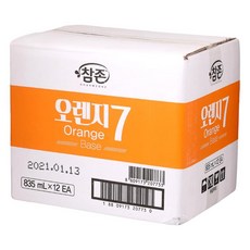 오렌지7(원액) 835ML/참존 BOX (12), 12개, 835ml
