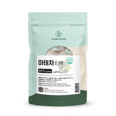 마테차 티백 마테잎 100프로 태양의 음료 마태차 폴리페놀 철분 허브차 생분해티백 해썹 아르헨티나산, 1개, 50개입, 60g