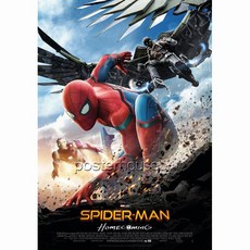 영화포스터(One sheet) 60X89cm - 스파이더맨: 홈커밍 Spider-Man: Homecoming (Regular_D), 포스터만구매