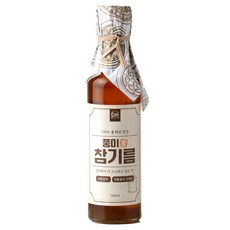 저온압착 풍미가 저온압착 참기름 통참깨100%, 180ml, 1개