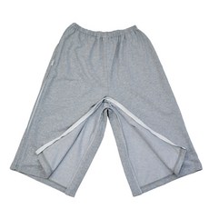 남자팬티 성인 쉽게벗을수있는 피부관리 바지순면 얇은타입 노인 바지가랑이트인 바지남성여성 골절 중풍 누운침대에서 환자 잠옷바지 봄