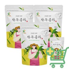 3+1 천지농원 무농약 작두콩차 150g (총 600g), 1개입, 4개