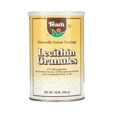 Fearn Natural Foods 레시틴 과립 454g Lecithin, 1개