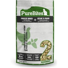 PureBites 닭 가슴살 캣닢 동결 건조 고양이 간식 1.3Oz/37G 금액 크기