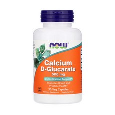 나우푸드 칼슘d 글루카레이트 calcium d glucarate 500mg 90정, 1개
