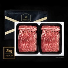 [마블플러스] LA갈비 선물세트2kg 초이스 미국산 소고기 명절 부모님 선물, LA갈비 선물세트