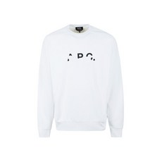 [아페쎄] 23FW SHIBUYA 로고 맨투맨 화이트 COFAX H27736 AAB