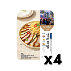 팔도한끼 부산식 냉채족발 즉석식 255g x 4개