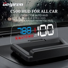 자동차 헤드업 디스플레이 앞 유리 속도계 프로젝터 차량용 디지털, 2.work OBD2 EOBD Car, 1개
