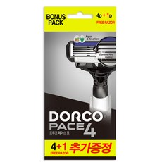 도루코 페이스4 휴대용면도기 4p+1p기획 x 1팩(총5p) 초특가, 1세트, 1세트