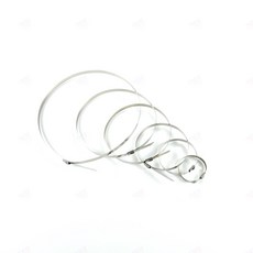 스텐 강력 케이블타이 녹방지 야외용 반영구사용 산업 공업 고정밴드, 10X200MM, 1개