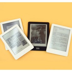 이북리더기 e북리더기 전자책 크레마 Kobo 전면 Glo 터치 책 스크린 전자 잉크 리더, 없음, 4.만 전자 책 리더 - White 16G, 1개