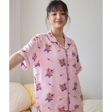 SPAO 스파오 [짱구] 못말리는 짱구 반팔 잠옷(PINK)_SPPPE37U06 443793
