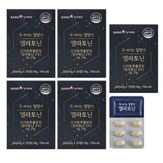 상아제약 멜라토닌 푹 빠지는 달밤엔 식물성 멜라토닌 2개월분