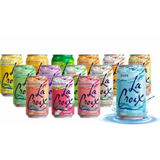 La Croix Sparkling Water 14 Flavor Variety Pack Cans 라크로이 스파클링 워터 탄산수 14가지맛 355ml (12oz) 14캔
