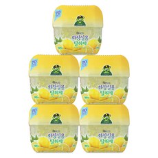 산도깨비 화장실용 탈취제 레몬향, 300g, 7개