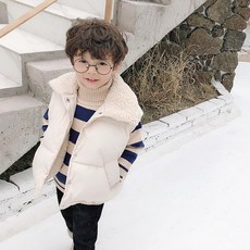 키즈노스페이스패딩조끼